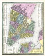 New York City 1850 Map